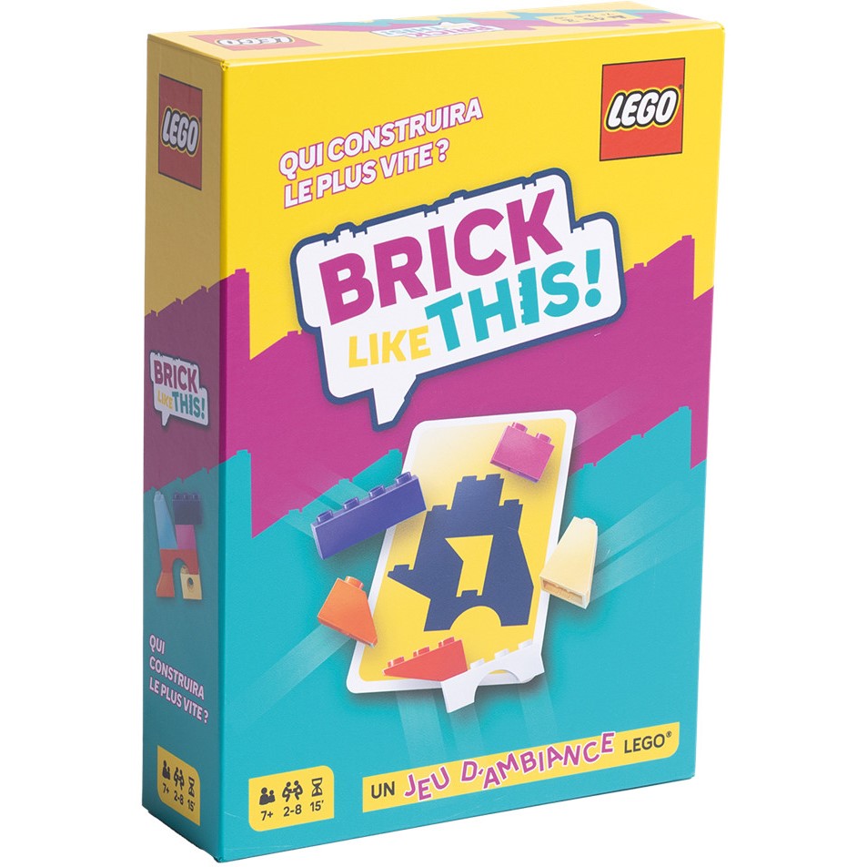 Brick Like This, jeu LEGO dès 7 ans où les joueurs reproduisent des modèles en briques le plus rapidement