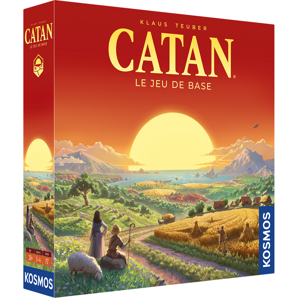 Catan – jeu de société familial de stratégie et de négociation