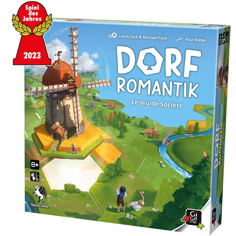 Dorfromantik, jeu de tuiles coopératif et relaxant pour enfants dès 8 ans