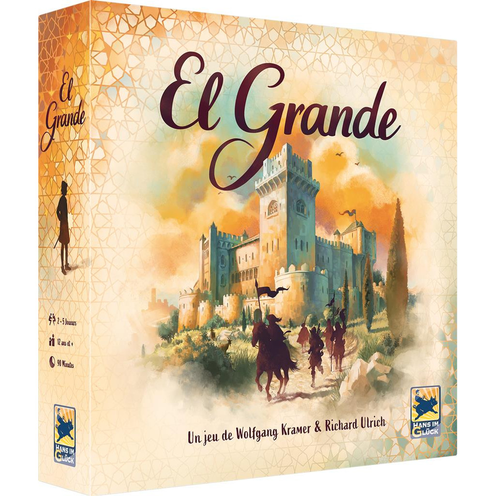 Boîte du jeu El Grande, jeu de société de majorité et de contrôle de territoire
