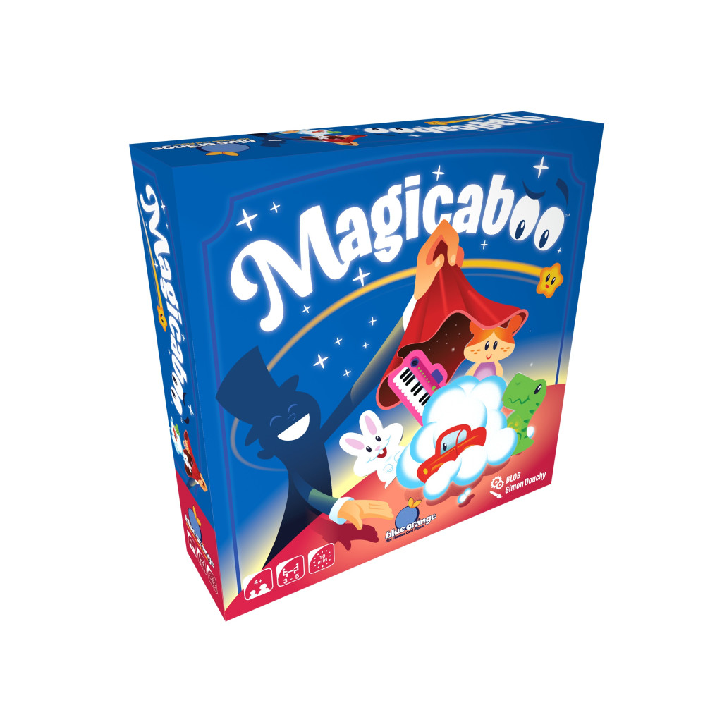 Magicaboo, jeu d’observation et de mémoire pour enfants dès 4 ans dans un univers de magie