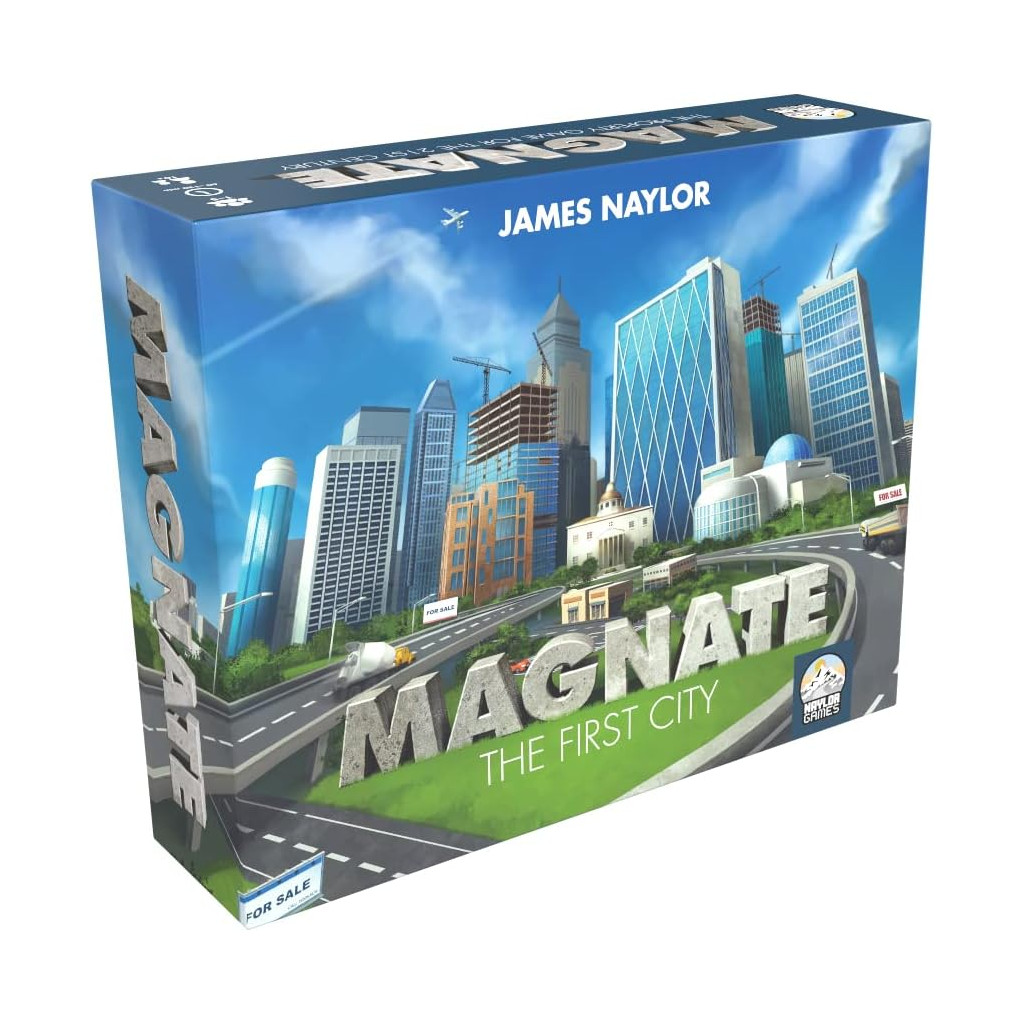 Magnate: The First City – jeu de société de stratégie et d’investissement immobilier