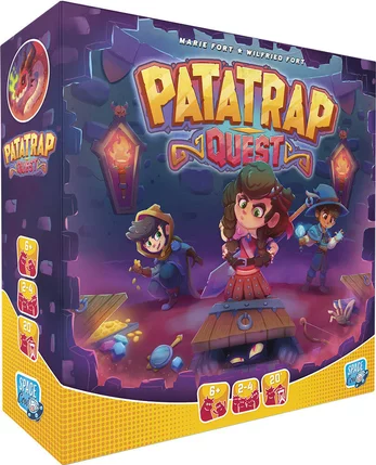 Patatrap Quest, jeu d’aventure familial dès 6 ans avec exploration, pièges et combats de boss