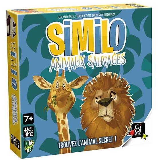Similo Animaux Sauvages, jeu coopératif de déduction pour enfants dès 7 ans avec animaux