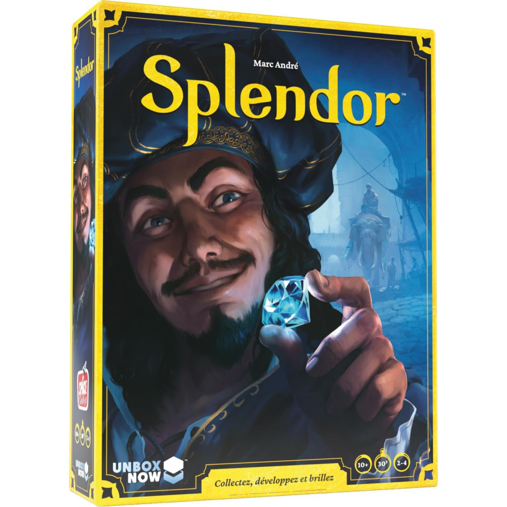 Splendor – jeu de société familial de stratégie et de gestion de ressources