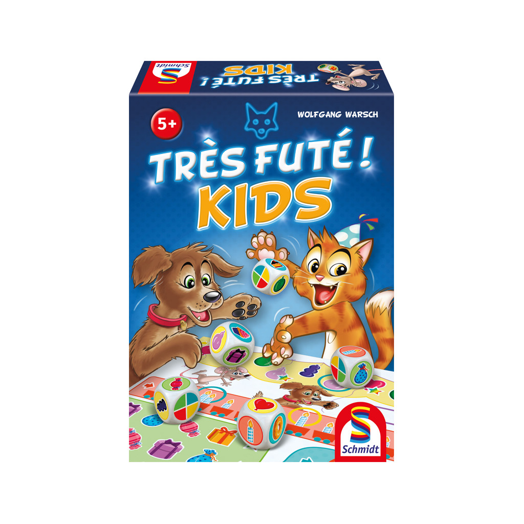 Très Futé Kids, jeu de dés éducatif pour enfants dès 5 ans basé sur la logique et les choix malins