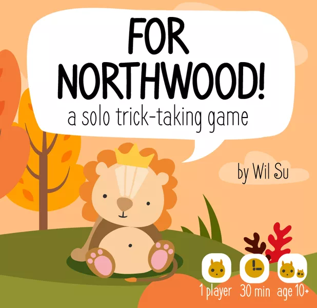 For Northwood!, jeu de société solo de plis et de déduction