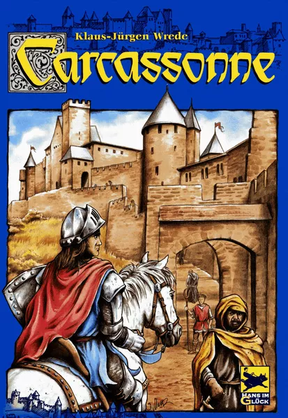 Boîte du jeu Carcassonne (2000) de Klaus-Jürgen Wrede