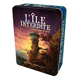 Boîte du jeu L’Île Interdite, jeu coopératif d’aventure et de survie