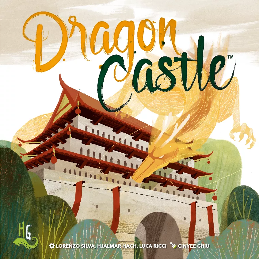 Boîte du jeu Dragon Castle, jeu de stratégie inspiré du Mah-jong