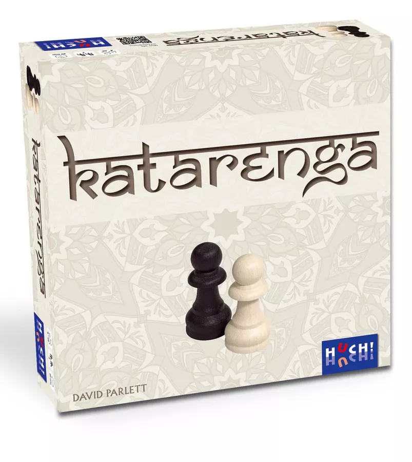 Boîte du jeu Katarenga de David Parlett, jeu abstrait stratégique inspiré des échecs