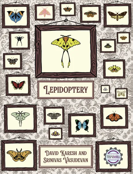 boîte du jeu Lepidoptery avec illustrations de papillons jeu de collection et d’observation